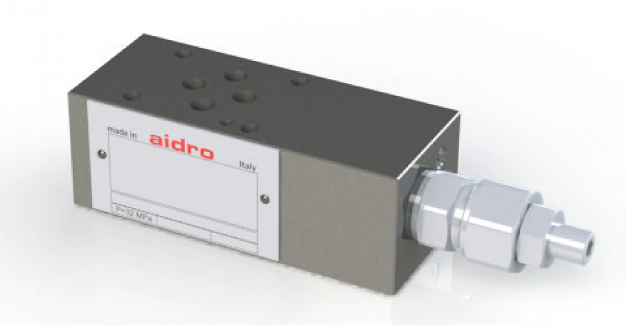 Предохранительные клапаны модульного монтажа АМ3-МО-* 60 л/мин – 32 МПа (320 бар)